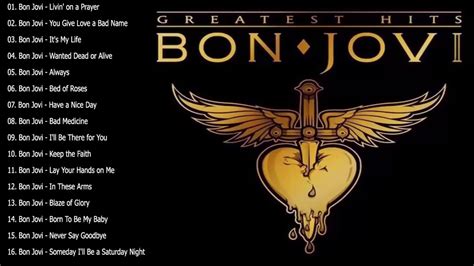 Bon Jovi Greatest Hits Full Album 2020 - Best Songs Of Bon Jovi Nonstop ...