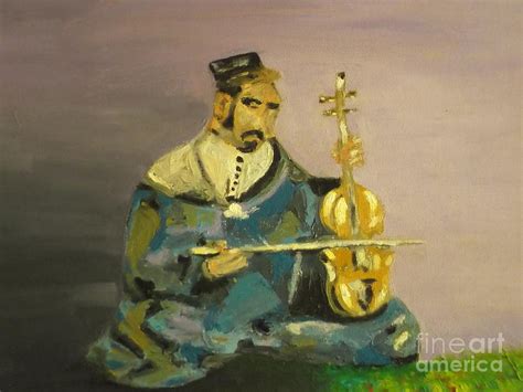 Moroccan Violin Player Painting by Harry Pity - Fine Art America