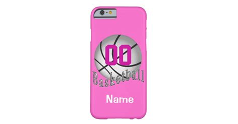 PERSONALIZED Basketball iPhone 6 Cases for Girls | Zazzle