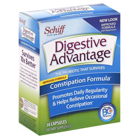 Digestive Advantage Constipation Formula, Daily, 30 capsules