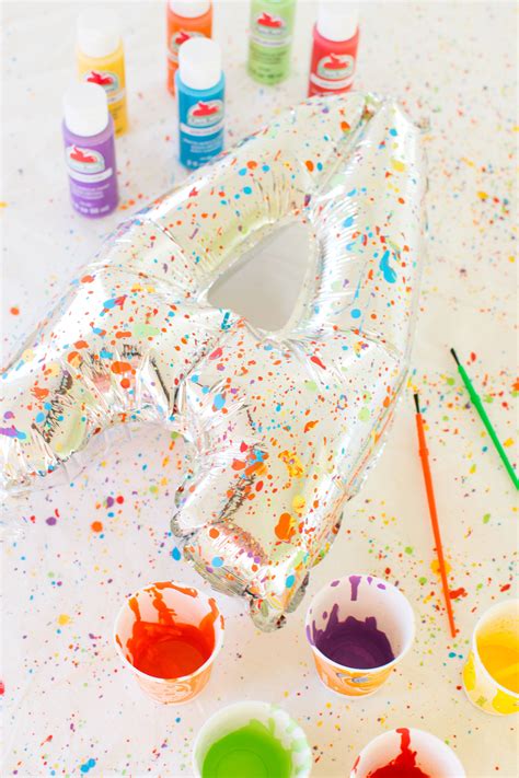 Splatter paint party – Artofit