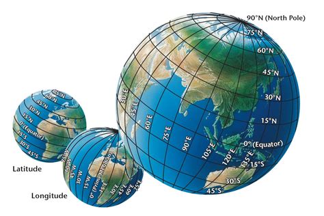 Map With Latitude And Longitude Lines With Degrees - Spring Semester 2024