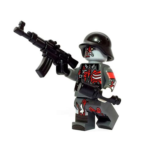 Custom LEGO® Minifigure - German Zombie