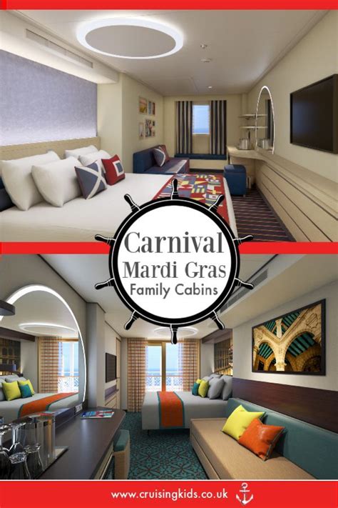 Carnival Mardi Gras Family Cabins Inovative Designs | Design, Mardi ...