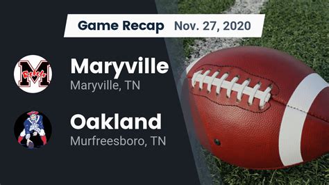 Maryville HS Football Video "Recap: Maryville vs. Oakland 2020" | MaxPreps