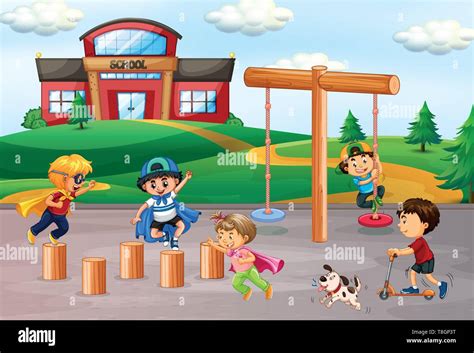 Animated Playground Clipart Teachers