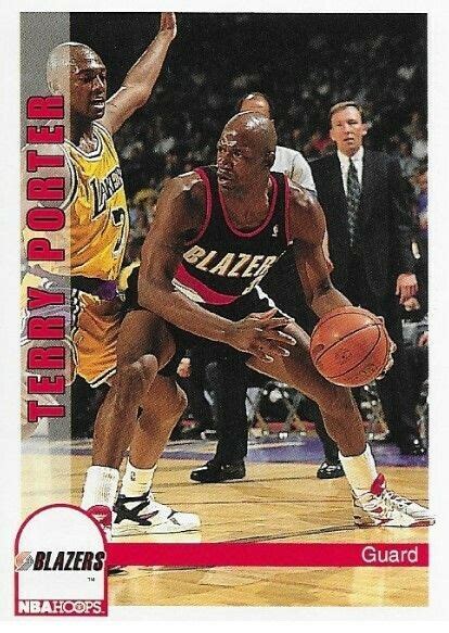 Porter, Terry / Portland Trail Blazers | NBA Hoops #193 | Basketball ...