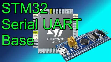 Serial UART Base 🟣 STM32 Programming with STM32F103C8T6 Blue Pill C++ ...