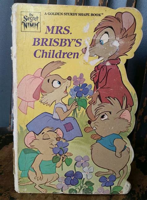 The Secret of Nimh mrs Brisby's Children/a | Etsy | The secret of nimh ...