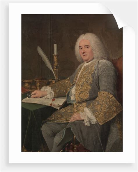 Portrait of Jean-Gabriel du Theil at the Signing of the Treaty of Vienna, 1738-1740 posters ...