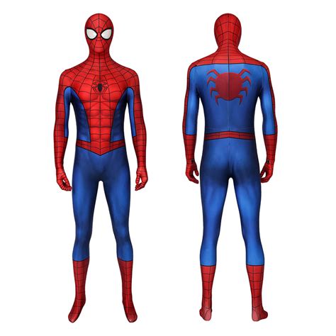 Spiderman Costume Spiderman PS4 Game Cosplay Costume - Champion Cosplay