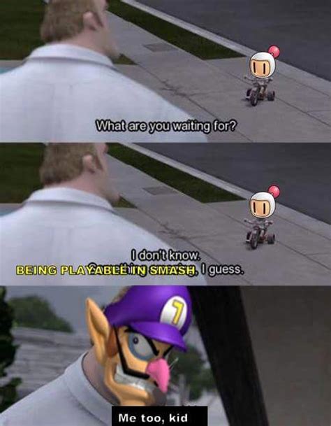 Waluigi not in Super Smash Bros. Ultimate memes 2 out of 14 image gallery