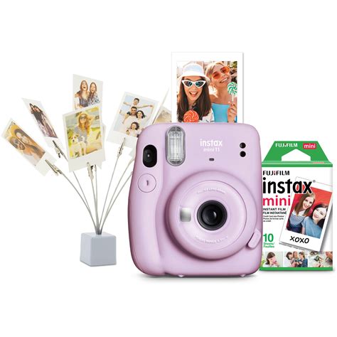 FUJIFILM INSTAX MINI 11 Instant Film Camera Bundle 600021728 B&H