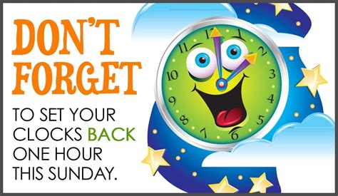 Set Clocks Back eCard - Free Daylight Saving Ends Cards Online