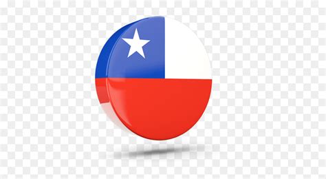 Glossy Round Icon Ilration Of Flag - Logo Chile 3d, HD Png Download - vhv