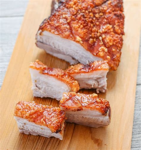 Crunchy Skin Pork Belly - Kirbie's Cravings