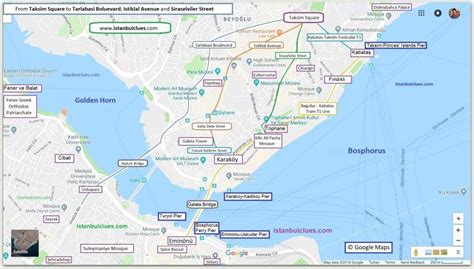 Bosphorus Cruise Schedule, Price, Map - Istanbul Clues