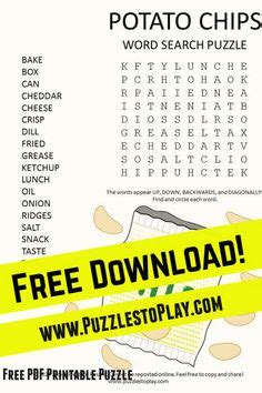 60 Food Word Search Puzzles | Jodi Jill ideas in 2021 | free puzzles ...