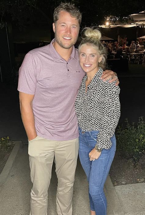 Matthew Stafford's wife, Kelly, injures neck in stairs tumble