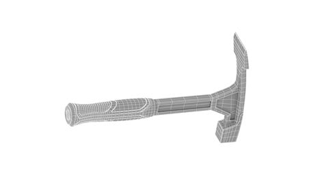 Bricklayer Hammer - 3D Model by frezzy