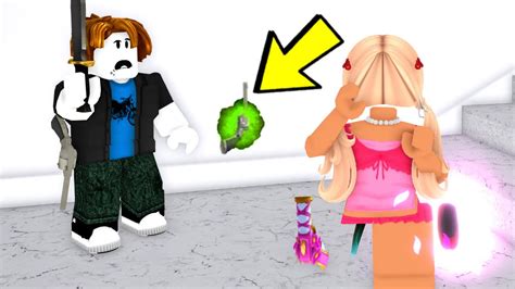 FAKE Gun TROLLING in Roblox Murder Mystery 2.. - YouTube