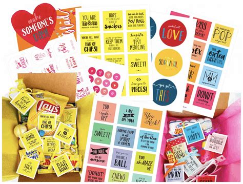 The BEST Care Package Ideas {FREE Printables} | Skip To My Lou