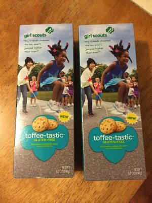 Review: Girl Scouts Toffee-Tastic Gluten-Free Cookies - Celiac Disease