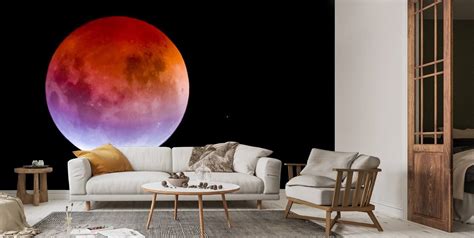 Rainbow Moon Wallpaper | Wallsauce US