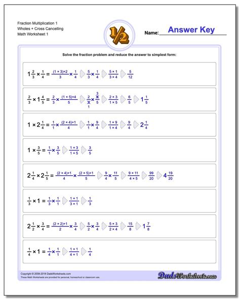 Fraction Multiplication