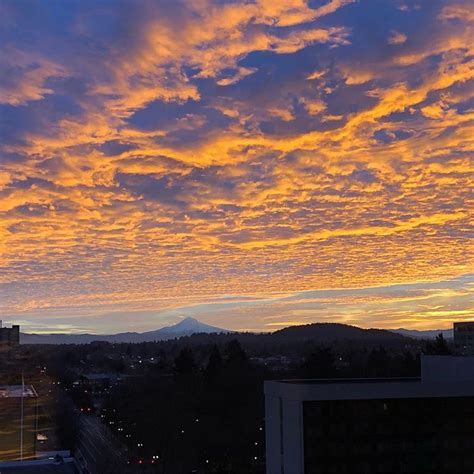 Portland Oregon Sunrise January 3rd 2018 | Oregon, Portland oregon, Portland