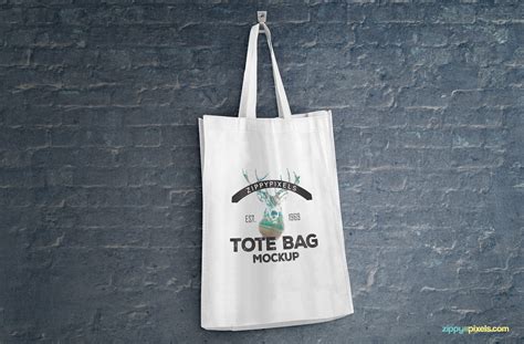 2 Free PSD Tote Bag Mockups | ZippyPixels