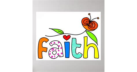 Faith Poster | Zazzle.com