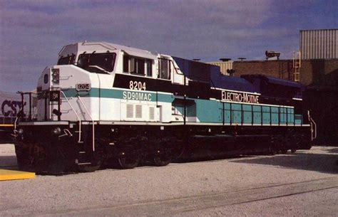 EMD "SD90MAC" Locomotives: Data, History, Photos & More