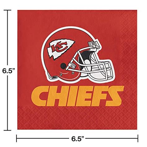 Kansas City Chiefs Napkins, 48 ct | Pricepulse