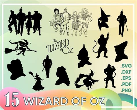 Wizard of Oz svg, Wizard of Oz, Wizard of Oz, svg files, wizard of oz Dorothy, dxf, files for ...