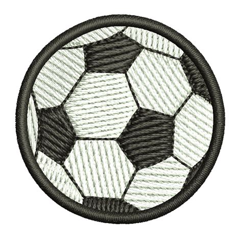 Soccer Ball Logo | Leisure Digitized Embroidery Design | e4Hats ...