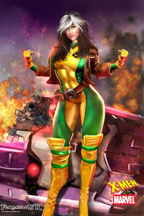 ROGUE X-MEN by killbiro on DeviantArt