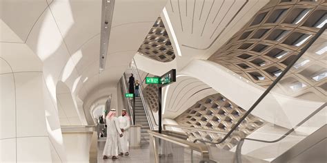 King Abdullah Financial District Metro Station | ProTenders