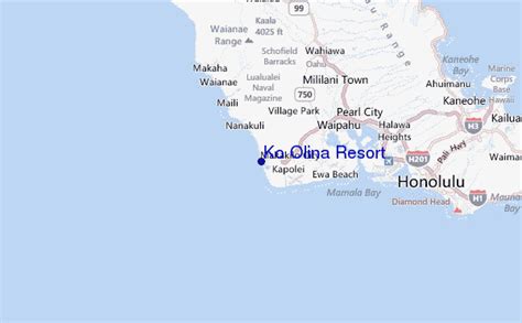 Ko Olina Hawaii Map - Map Of Rose Bowl