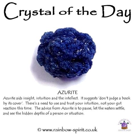 Crystal healing properties of Azurite | Crystal Healing | Pinterest ...