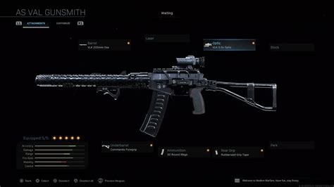 Modern Warfare - Best AS VAL Loadout and Attachments | Attack of the Fanboy