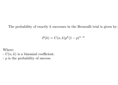 MathGame - Bernouilli trial