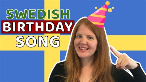 SWEDISH HAPPY BIRTHDAY SONG lyrics - English translation and SECRETS - Learn Swedish in a FUN ...