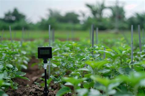 Premium Photo | Sustainable Smart Farming with AIPowered Precision Agriculture Sensors and ...