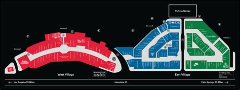 Michigan City Outlet Mall Map Center Map for Desert Hills Premium ...