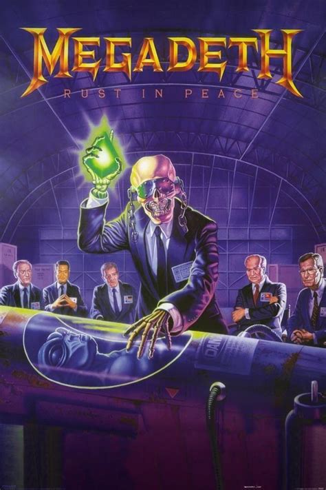 I freaking love this Megadeth album and cover art! Rust In Peace! : r ...