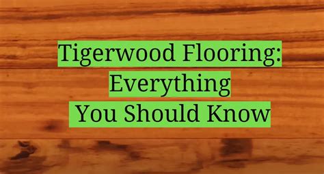 Tigerwood Flooring: Everything You Should Know - HomeProfy