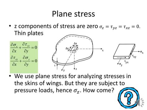 PPT - Plane stress PowerPoint Presentation, free download - ID:2417531