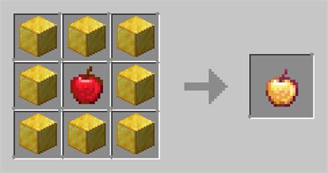 Craft Enchanted Golden Apple - Minecraft Data Pack