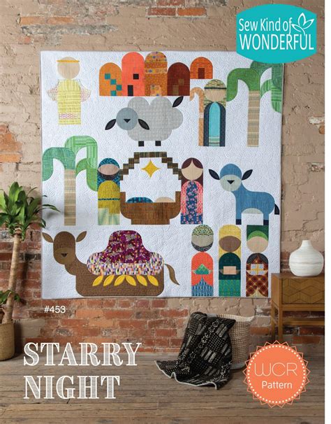 Starry Night Pattern by Sew Kind of Wonderful – Starlit Quilts